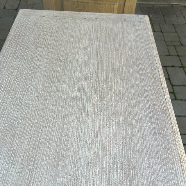 Pair Modern History Weathered Oak Commodes For Sale In San Francisco - Image 6 of 11