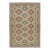Rug & Kilim’s Diamond Play Rug in Mint and Rust, 9x12 For Sale