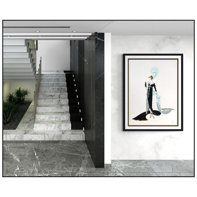 Message us to inquire about custom framing options! (Included for free with every purchase) The artwork here,...