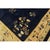 1920s Navy Blue Vase Deco Modern Antique Chinese Art Handknotted Wool Carpet Rug For Sale - Image 9 of 9