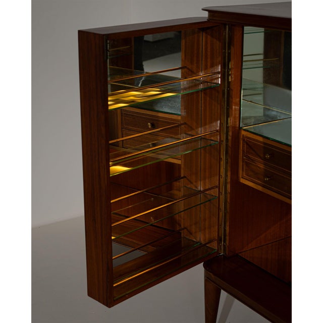 Italian Bar Cabinet, 1950s For Sale - Image 14 of 18