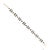 Metal 14k Yellow Gold 7.01ct Marquise Blue Sapphire Vine Leaf Link Bracelet For Sale - Image 7 of 17