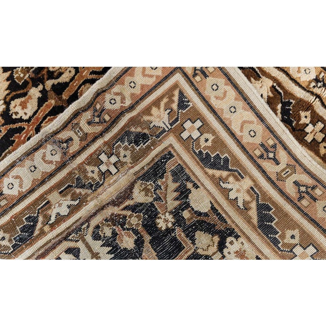 Doris Leslie Blau Antique Agra Indian Beige Runner - c. 1920 (Size Adjusted) For Sale - Image 9 of 9