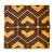Traditional vintage Kuba grass textile handmade from the indigenous people of the Congo. Bold geometric patterns created...