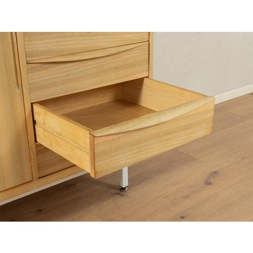Scandinavian Walnut Veneer Sideboard, 1950s For Sale - Image 6 of 9