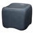 Contemporary Cushion Concrete Stool, Navy Blue For Sale - Image 3 of 3
