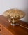 Vintage Italian Amber Murano Glass Table Lamp, 1970s For Sale - Image 9 of 10