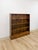 Mid-Century Modern Vintage MCM Solid Walnut Four Shelf Bookcase Shallow Display MidCentury Shelving For Sale - Image 3 of 17