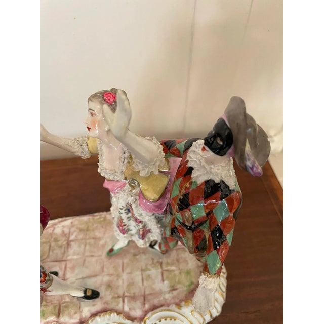 Antique French Victorian Porcelain Figurine by Eugene Clauss For Sale - Image 13 of 15