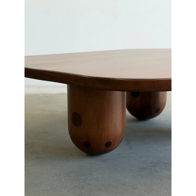 Brown 1960s Dug Trio Coffee Table - Maple For Sale - Image 8 of 13