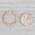 Metal New Diamond Eternity Band 18k Rose Gold Sz 6.5 Wedding Stackable Ring Beverley K For Sale - Image 7 of 8