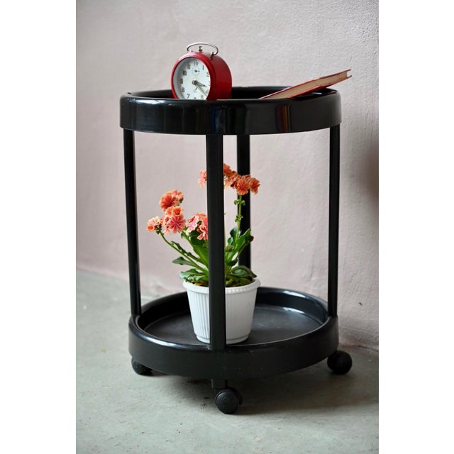 Italian Rolling Serving Cart from Simo, Italy, 1980s For Sale - Image 6 of 10