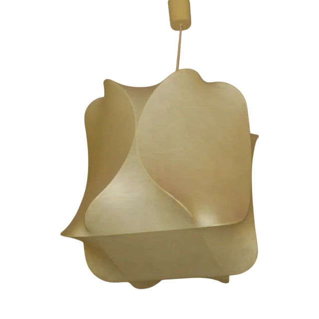 Cocoon Pendant Light by Achille Castiglioni, 1960s For Sale