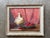 1920s Still Life Painting of a Bowl of Cherries by Irene Churchill Gardner, Framed For Sale - Image 6 of 6