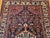 Textile Vintage Persian Bakhtiari Rug, Handwoven Wool, Floral Pattern, Navy & Ivory, 5x7 For Sale - Image 7 of 14