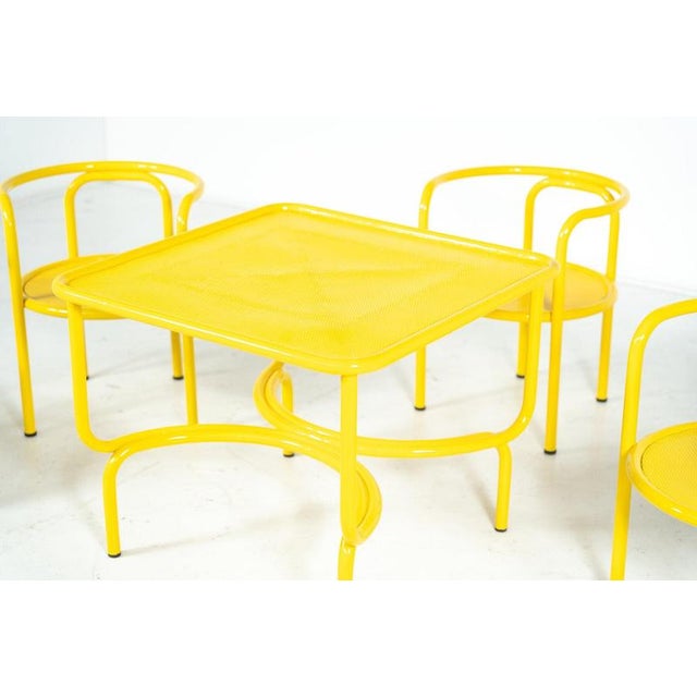 Locus Solus Outdoor Garden Set by Gae Aulenti for Poltronova, Italy, 1964, Set of 5 For Sale - Image 3 of 14