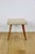 Stool in Beige Bouclé and Beech Legs, 1970s For Sale - Image 3 of 7