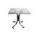 Vintage Space Age Steel and Glass Trolley Table, 1970s For Sale - Image 6 of 6