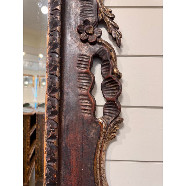 19th Century Italian Carved Mirror For Sale - Image 10 of 10