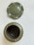 Celadon Modern Longquan-Style Celadon Glazed Covered Jar With Lotus Lid For Sale - Image 8 of 8