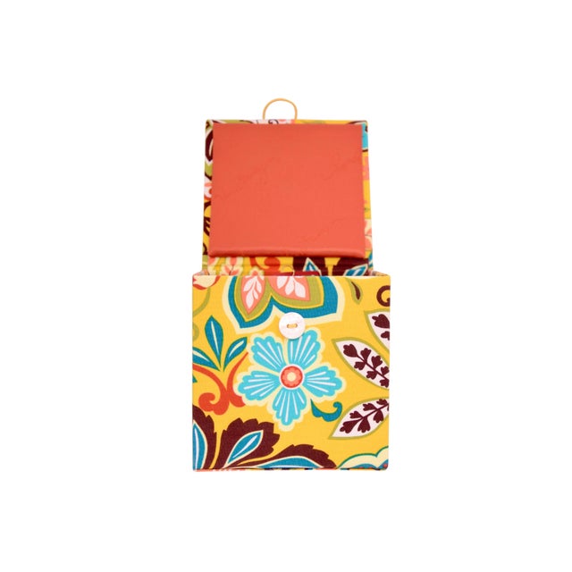 Glass Vera Bradley Ornament For Sale - Image 7 of 11