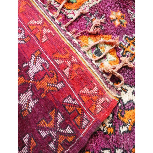1980s Traditional Berber Rug - 10.4 X 6.9 Ft For Sale In Cleveland - Image 6 of 9