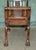 Victorian Carved Hardwood and Brown Leather Chesterfield Window Seat, 1890 For Sale - Image 13 of 18