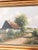 Rustic Danish Artist, Landscape Composition, 1940s, Oil Painting on Canvas, Framed For Sale - Image 3 of 12