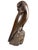Traditional Vintage Majestic Hand Carved Wood Owl Statue For Sale - Image 3 of 8