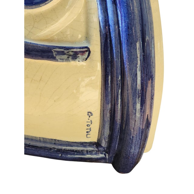 Mid 20th Century Mid 20th Century Guido Totoli Large Wall Planter For Sale - Image 5 of 5