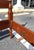 Pair of Vintage Mahogany Twin Bed Frames With Oval Panel Headboards For Sale - Image 13 of 15
