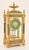 French Rare Antique Bigelow, Kennard & Co. Champlevé and Brass Crystal Regulator Clock For Sale - Image 3 of 11