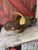 Metal Vintage Brass Coal Scuttle Bucket With Handle - Rustic Patina Finish - 18" For Sale - Image 7 of 14