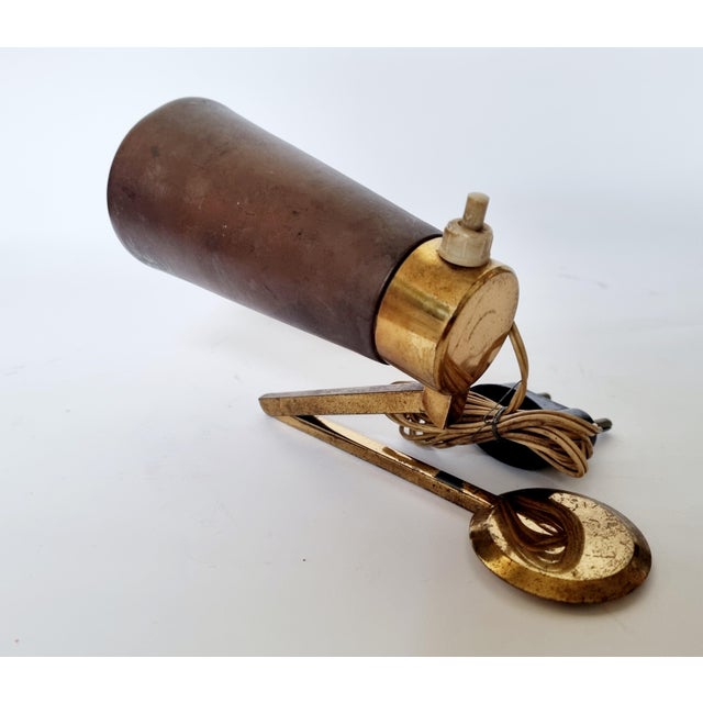 Mid-Century Modern Small Mid-Century Adjustable Table Lamp in the style of Stilnovo, Italy, 1960s For Sale - Image 3 of 9