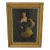 Vintage Professionally Restored Victorian Lady Framed Oil Painting on Canvas For Sale
