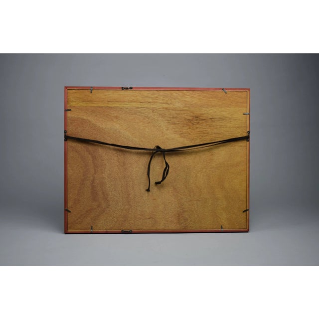 Masao Ido, Taizō-in Garden, 1989, Woodblock Print For Sale - Image 7 of 8