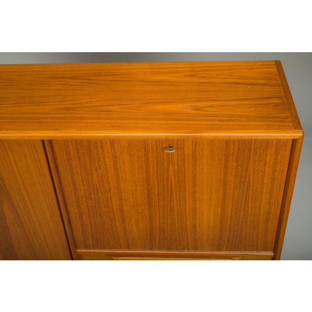 Mid-Century Teak Type Rt 200 Highboard in Teak by Heinrich Riestenpatt for RT Möbel, 1960s For Sale - Image 14 of 18