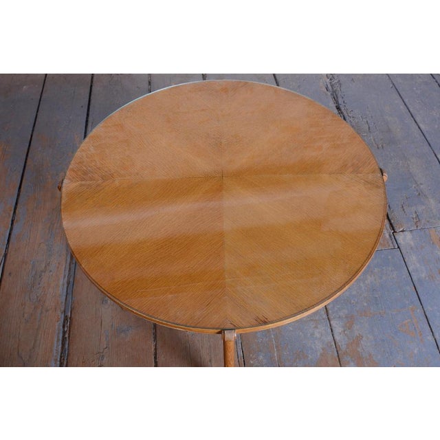 Mid-Century Coffee Table in Oak and Glass from JITONA Soběslav, Czech, 1950s For Sale - Image 6 of 13