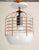 Modern Industrial Style White and Copper Pendant Light by Roll & Hill For Sale - Image 4 of 11