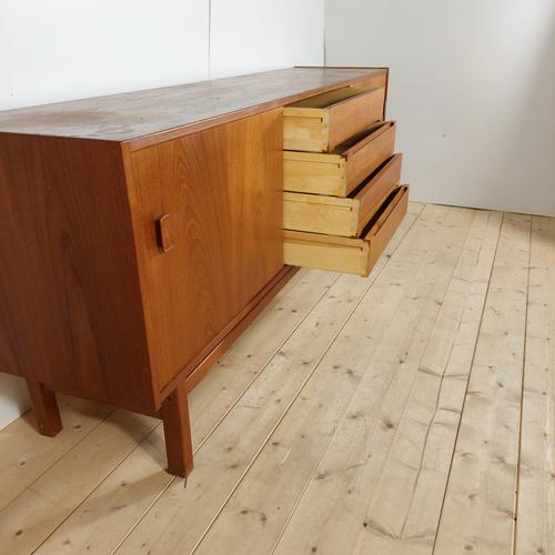 Wood Arild Teak Sideboard by Nils Jonsson for Troeds, 1960s For Sale - Image 7 of 8