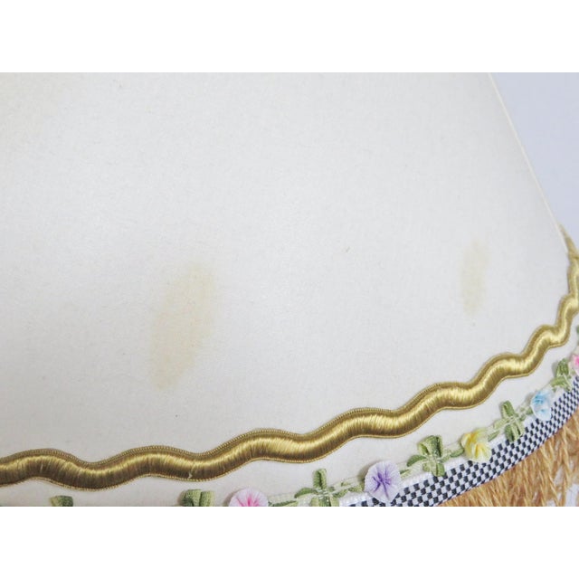 Mackenzie Childs Decorated Table Lamp | Chairish