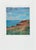"The Red Cliffs" by Ander Kase (American, 20th Century). Presented in a wooden frame. Titled "The Red Cliffs" lower left...