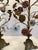 Antique 19th Century Impressive Ornate French Victorian Gold Gilt Floral Altar Lamp - Candelabra Pair For Sale - Image 4 of 6