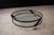 1960s Brazilian Modern Round Coffee Table in Plated & Painted Metal With Glass Top, Brazil, 1960s For Sale - Image 5 of 13