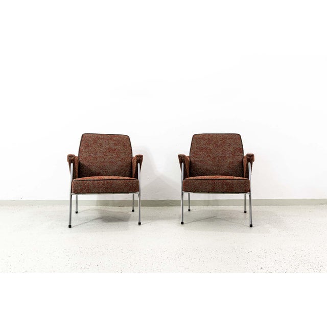 1960s Vintage Bat Armchairs, Poland, 1960s, Set of 2 For Sale - Image 5 of 18