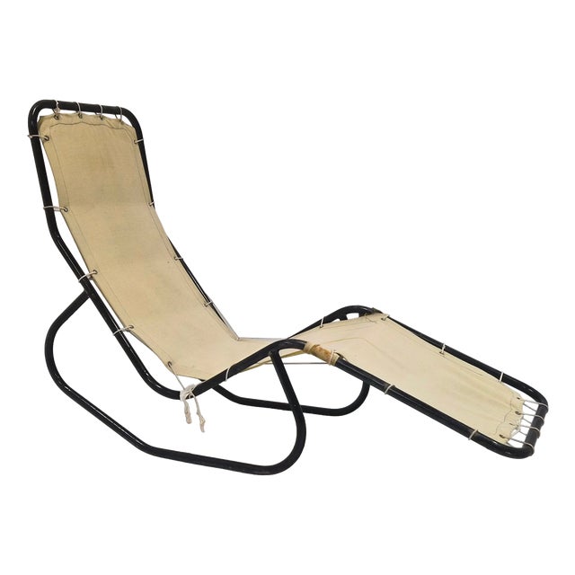 Vintage Chaise Lounge by Barwa De J. Waldheim & Edgar Bartolucci, 1950s For Sale