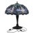 20th Century Tiffany Style Stained Glass Lamp For Sale - Image 4 of 6
