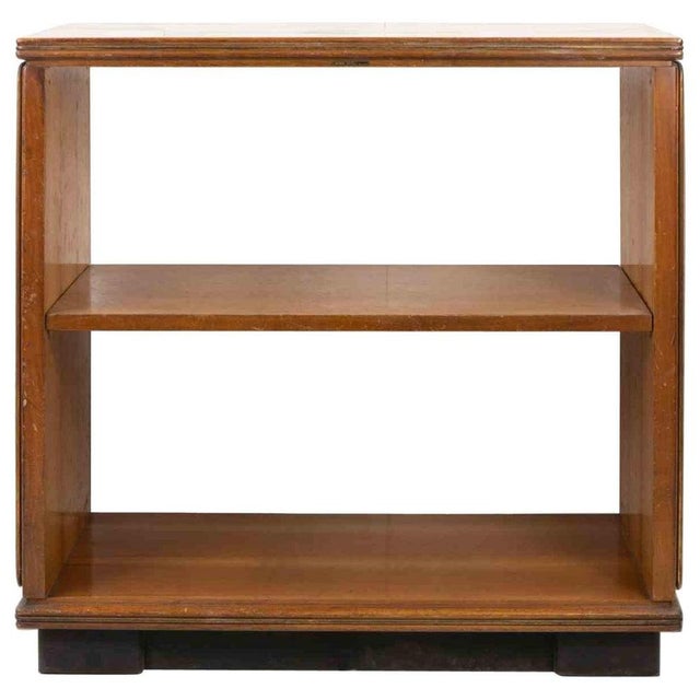 Brown Mid-Century Open Bookcase or Side Cabinet by Anonima Castelli, Italy, 1950s For Sale - Image 8 of 8