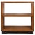Brown Mid-Century Open Bookcase or Side Cabinet by Anonima Castelli, Italy, 1950s For Sale - Image 8 of 8