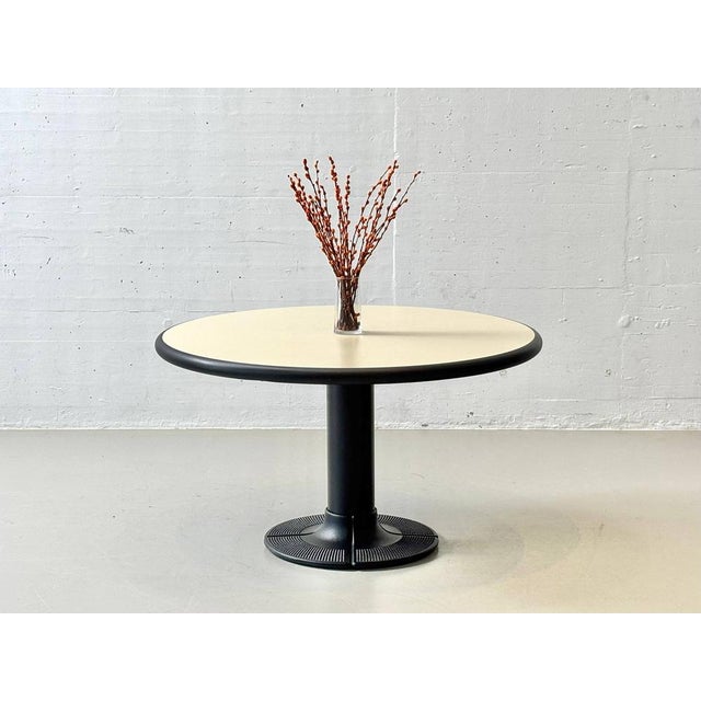 Thonet Round Table by Gerd Lange for Thonet, 1980s For Sale - Image 4 of 16